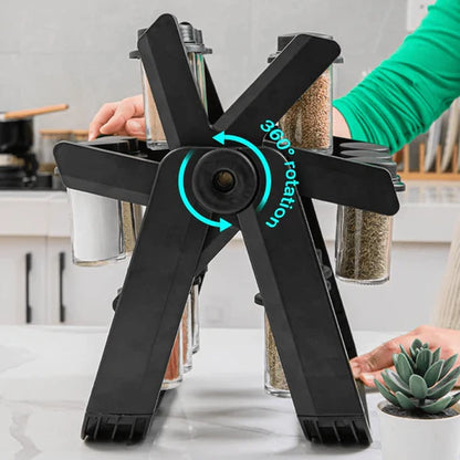 18 Jar Rotating Spice Rack