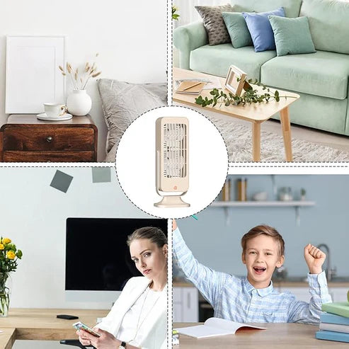 Double Blade Desktop Fan