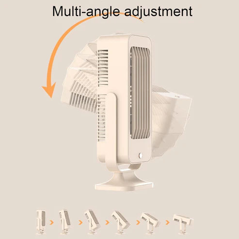 Double Blade Desktop Fan