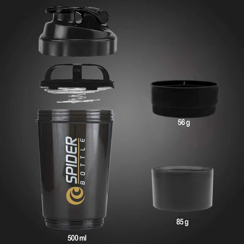 LORDEX - Body Armor Protein Shaker Bottle