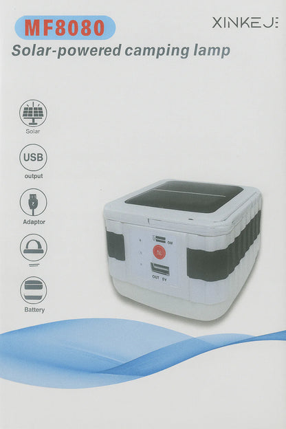 Solar-Powered Camping Lamp